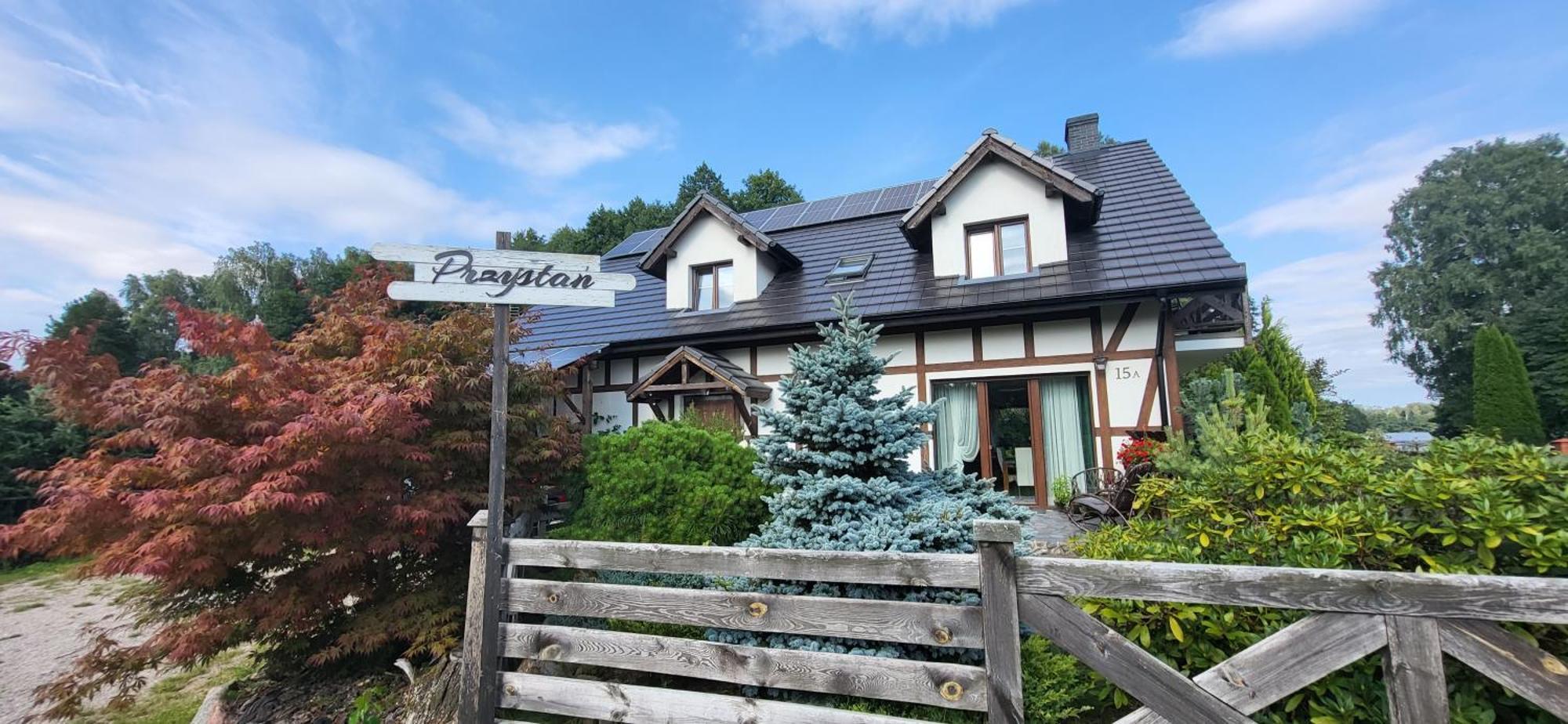Przystan Kapitanat Apartment Шчечинек Екстериор снимка