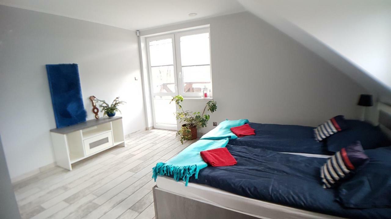 Przystan Kapitanat Apartment Шчечинек Екстериор снимка